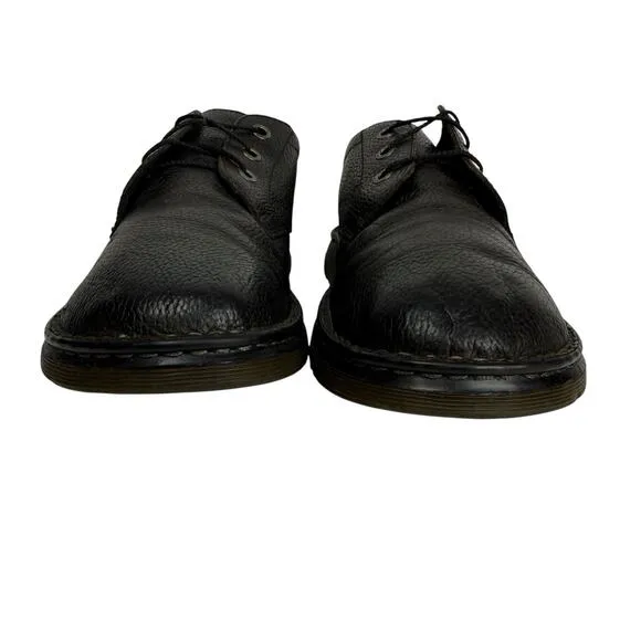 Dr. Doc Martens Ordell Comfort Shoes Black Leather Lace Up Oxford Shoes Size 12