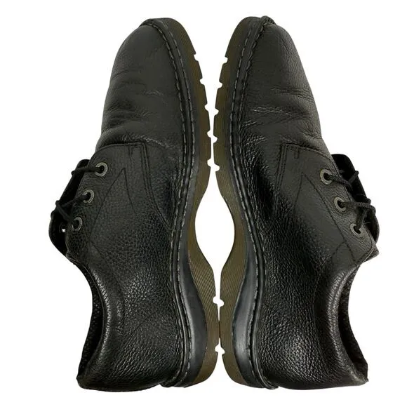 Dr. Doc Martens Ordell Comfort Shoes Black Leather Lace Up Oxford Shoes Size 12
