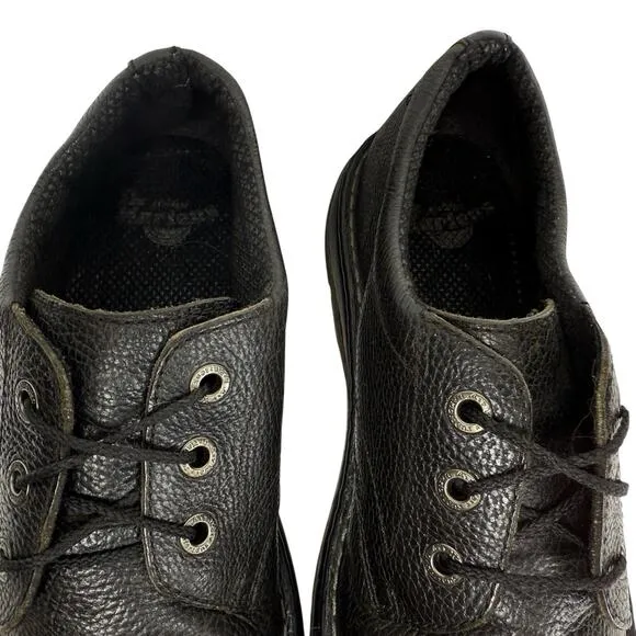 Dr. Doc Martens Ordell Comfort Shoes Black Leather Lace Up Oxford Shoes Size 12