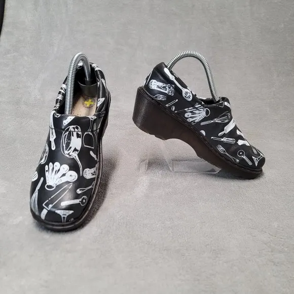 Dr. Marten Culinary Pantry Heeled Clogs comfort non-slip shoes womens size 6
