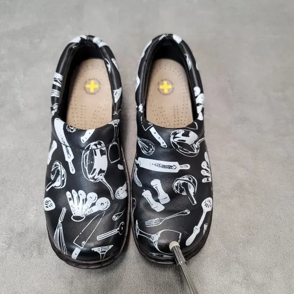 Dr. Marten Culinary Pantry Heeled Clogs comfort non-slip shoes womens size 6