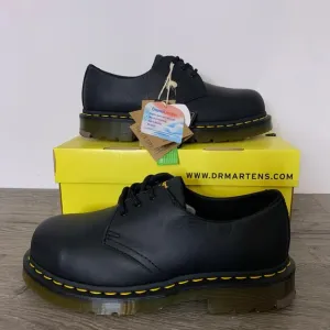 Dr Martens 1461 Slip Resistant Leather Oxford Shoes Black Industrial Full Grain