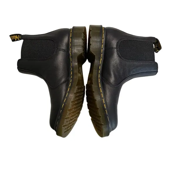 Dr. Martens Black Leather Chelsea Boots