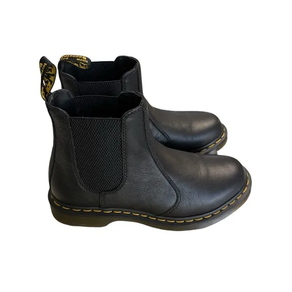 Dr. Martens Black Leather Chelsea Boots