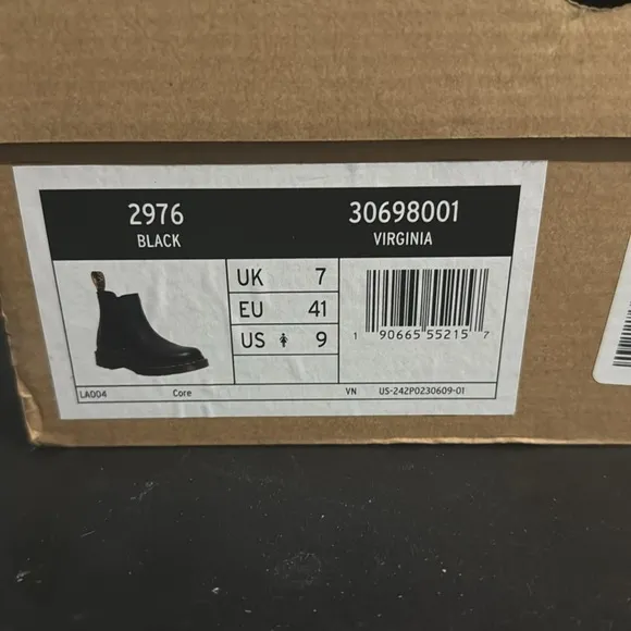 Dr. Martens Black Leather Chelsea Boots