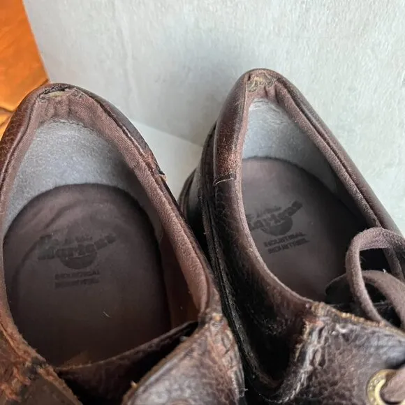 Dr. Martens Industrial Hampshire Shoes boots dark brown Size 12