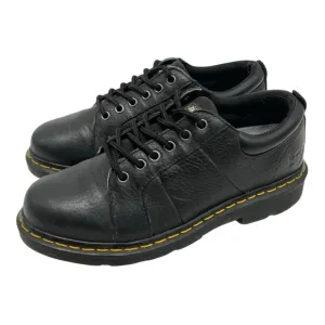 Dr. Martens Industrial Mila Black Leather Lace Up Women Shoes 8