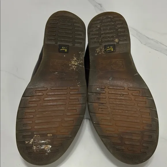 Dr. Martens Men's Black Leather Shoes