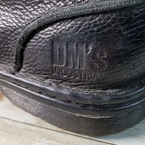 Dr. Martens Industrial SUSSEX Black Leather 3i Chukka Work Boots W9‎ M8 UK 7