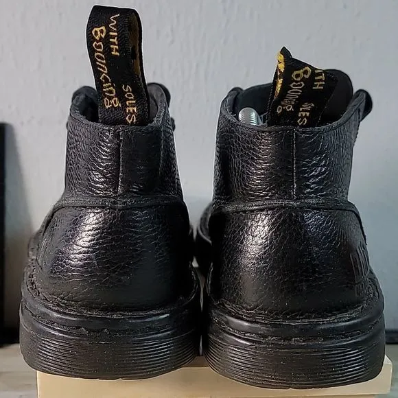 Dr. Martens Industrial SUSSEX Black Leather 3i Chukka Work Boots W9‎ M8 UK 7