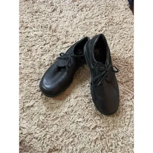 Dr Martens Shoes Hampshire Mens 11 Black Leather Industrial Oxfords