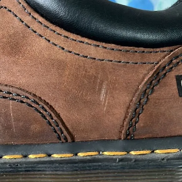 Dr. Martens Industrial Slip Resistant Leather Lace Up Shoes