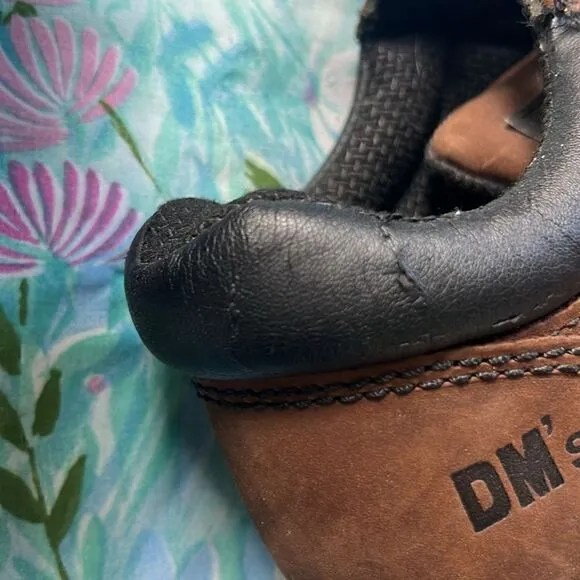 Dr. Martens Industrial Slip Resistant Leather Lace Up Shoes