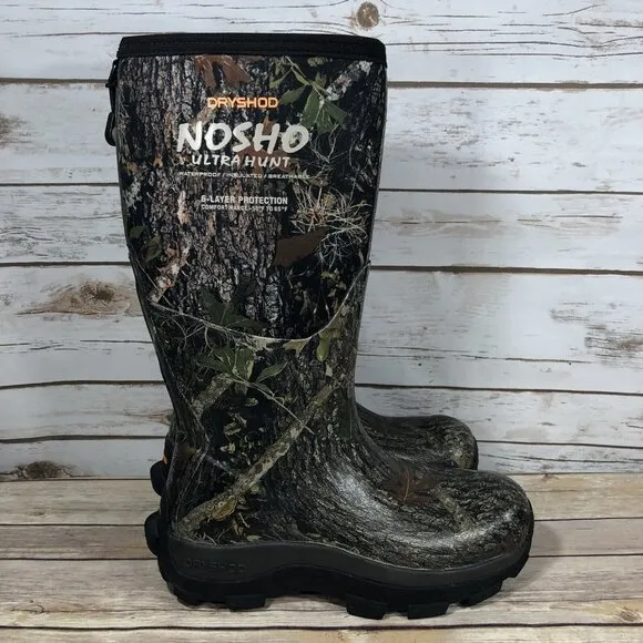DRYSHOD Nosho Ultra Hunt Waterproof All Conditions Boots Womens Size 7/7.5