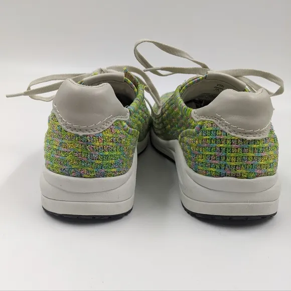 EARTH Women's Vital Green Mesh Comfort Sneakers Sz 7