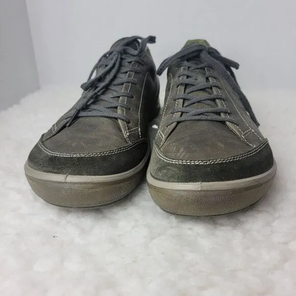 ECCO Biom Grip II Mens Size 11 US 44 EUR Outdoor Active Wear Shoes Olive Leather