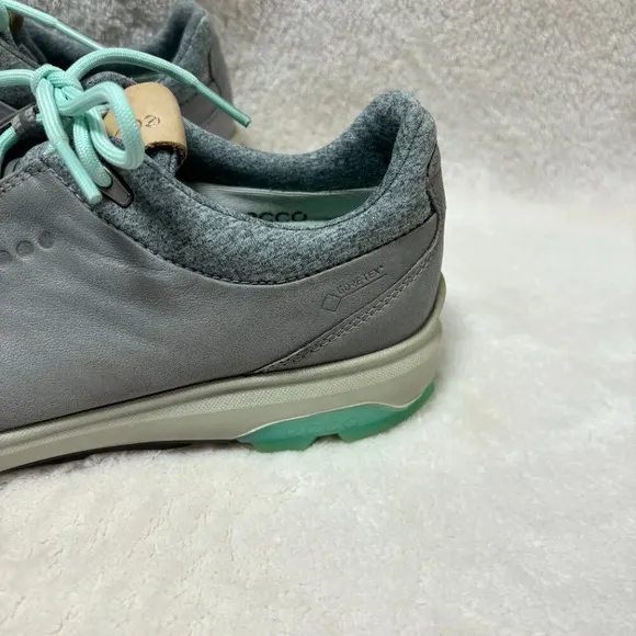 Ecco BIOM Hybrid 3 GTX Spikeless Golf Shoes Womens US 7 EU 38 Goretex Grey