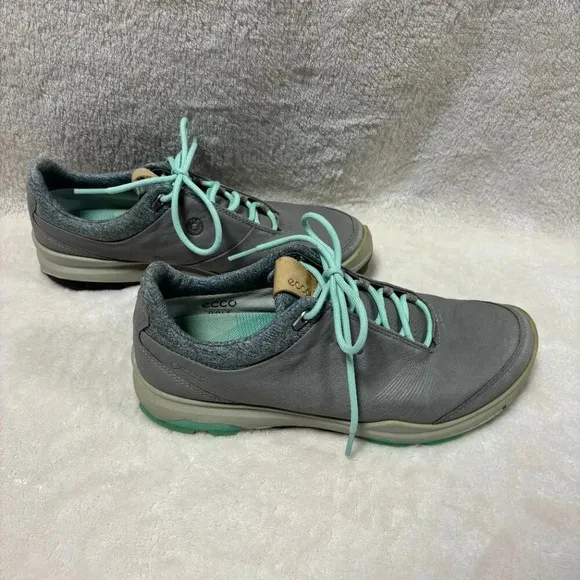 Ecco BIOM Hybrid 3 GTX Spikeless Golf Shoes Womens US 7 EU 38 Goretex Grey
