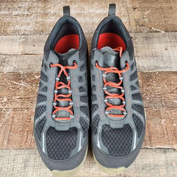 Ecco Biom Performance Terrain Men US 8/8.5 EU 42 Gray Mesh Leather Sneaker Shoes
