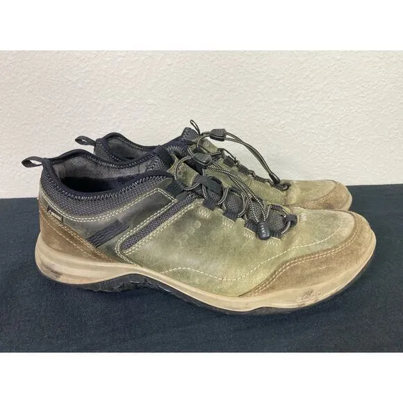 ECCO Espinho GTX Men's Hiking Shoes Size 13 Multicolor Yak‎ Leather Waterproof