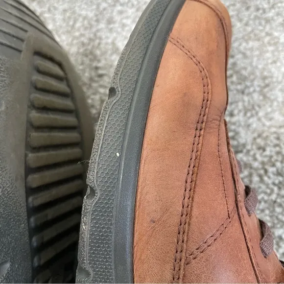 Ecco Howell Comfort Shoes Men's EU 43 / US 9 - 9.5 Sneakers Brown Nubuck Leather