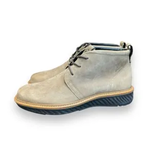 Ecco St.1 Hybrid GTX Gore-Tex Ankle Chukka Beige Boots Mens Sz US 6-6.5 New