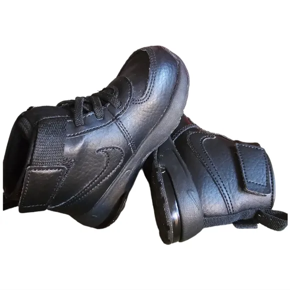 EUC Nike Air Max Goaterra 2.0 Boot Shoes DC9514-001 Black Kid Toddler | Size: 7C