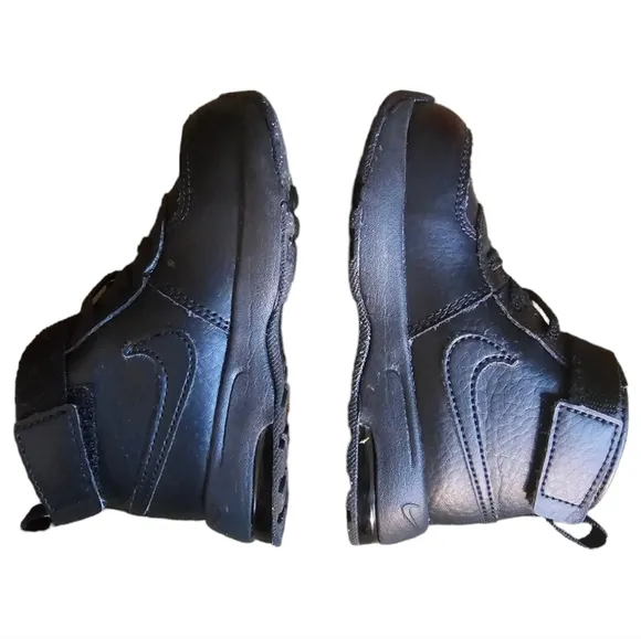 EUC Nike Air Max Goaterra 2.0 Boot Shoes DC9514-001 Black Kid Toddler | Size: 7C
