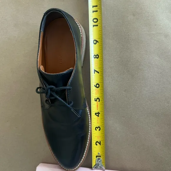 Everlane Black Genuine Leather Lace up Oxford Comfort Shoes Women’s Size US 8