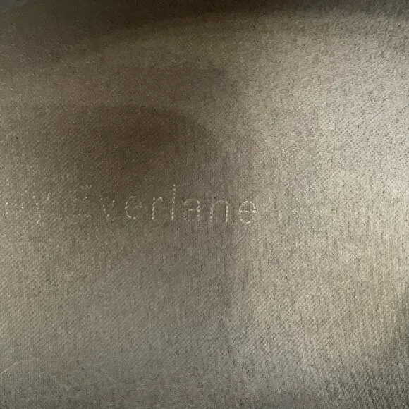 Everlane The Trainer Leather Sneakers Womens Size 11 Black Athletic Shoes