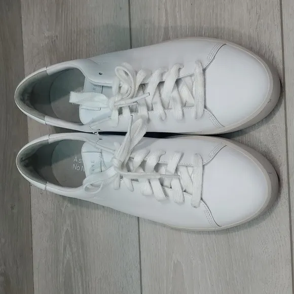 Everlane Womens Leather Tennis Comfort Sneakers keds shoes sz 10.5