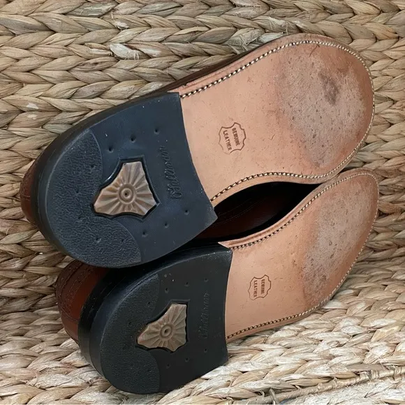 Executive Imperials‎ Brown Leather Wingtip Shoes