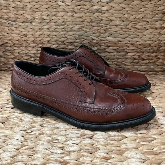 Executive Imperials‎ Brown Leather Wingtip Shoes