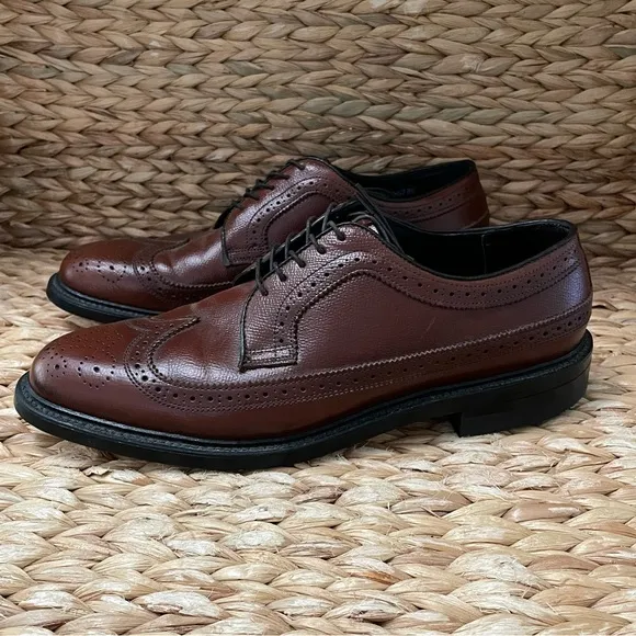 Executive Imperials‎ Brown Leather Wingtip Shoes