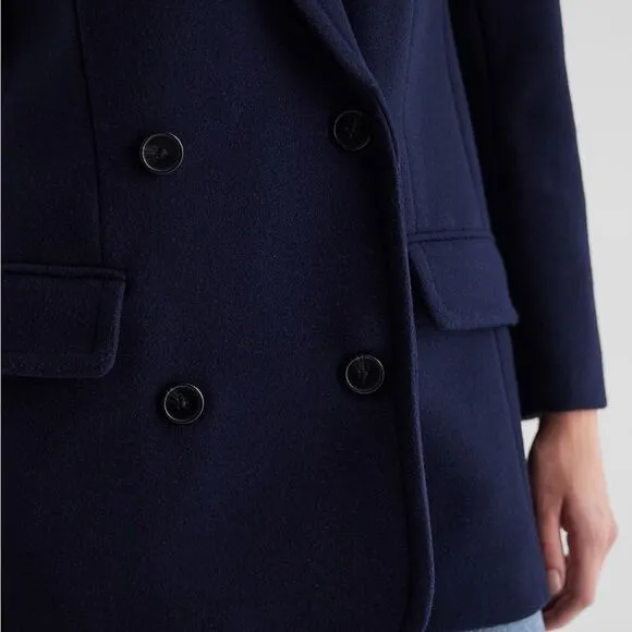 Faux Wool Double Breasted Oversized Coat express NWT women’s size Large
