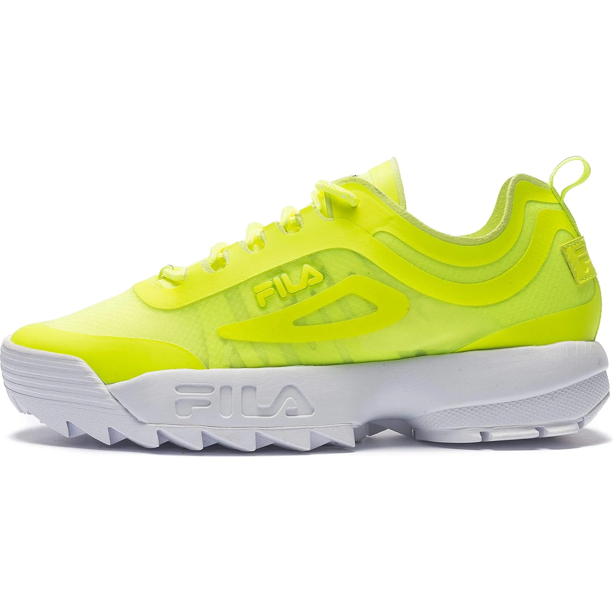 Fila Heritage Disruptor Run Neon Lime