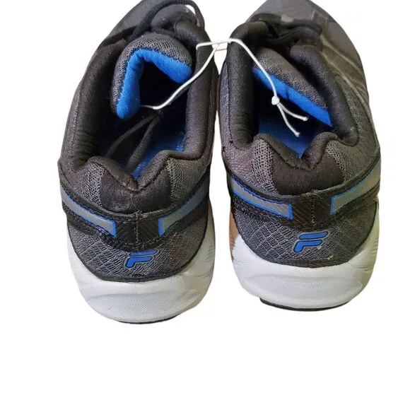 FILA Interstellar 2 Running Sneakers Low Top Sneakers Shoes Black Sz 11 NEW