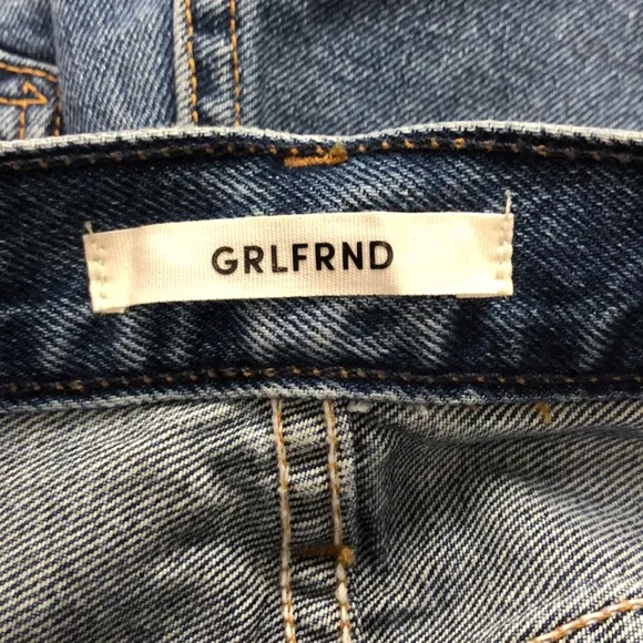 ❗️FINAL❗️ 🆕 GRLFRND Tatum Mid-Rise Crop Jeans 30 🔴