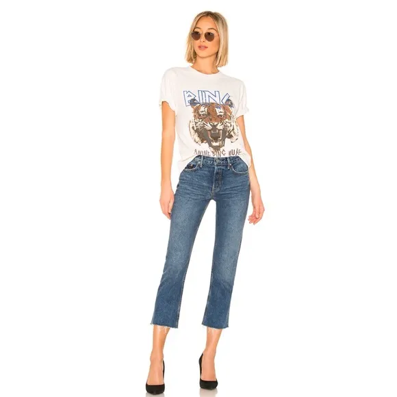 ❗️FINAL❗️ 🆕 GRLFRND Tatum Mid-Rise Crop Jeans 30 🔴