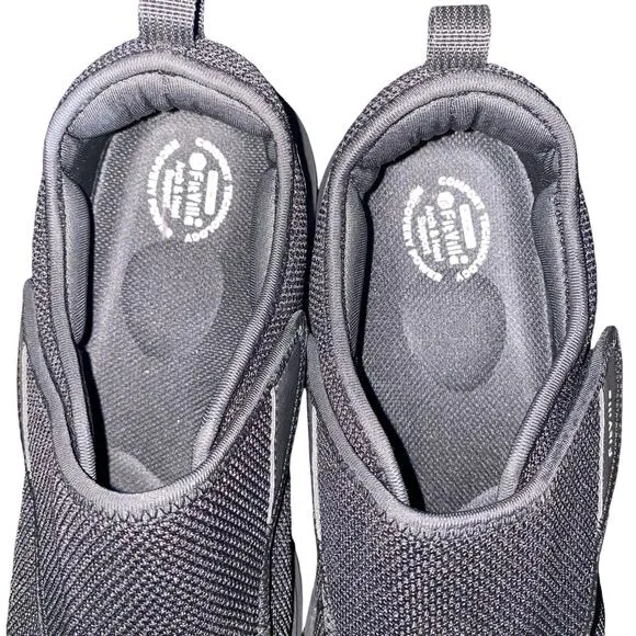 FitVille Shoes Men Extra Wide Slip-On comfort Shoes for Swollen Feet Black 11.5W