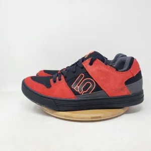 Five Ten Freerider Shoes Mens 12 Downhill MTB BMX Stealth Black Red Low Sneakers