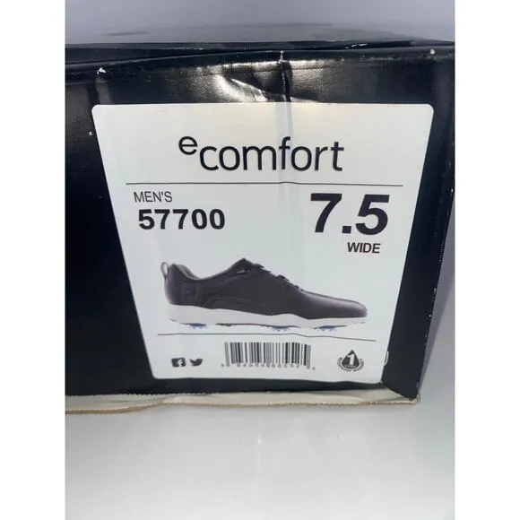 Footjoy‎ FJ E Comfort Golf Shoes NEW 7.5Wide