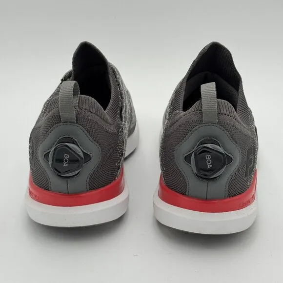 Footjoy HyperFlex BOA Mens 12M Golf Shoes Grey/Red StratoFoam Performance 51083