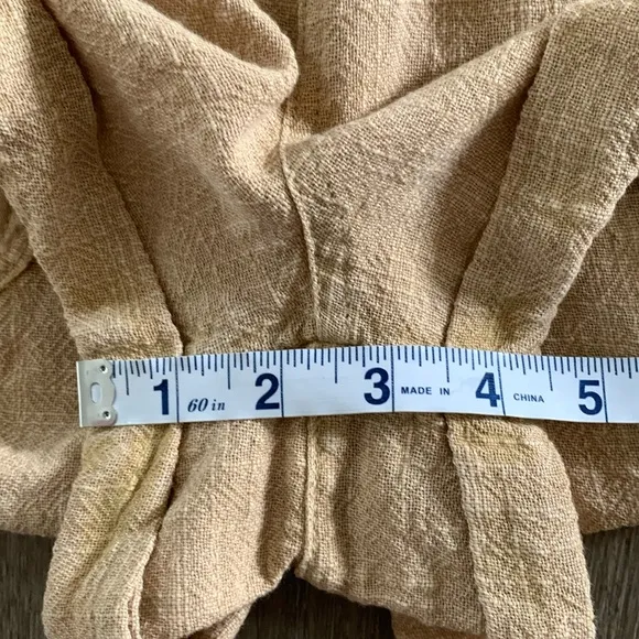 FREE PEOPLE Solar Flare Baja Warm Sand Tan Shorts NWT