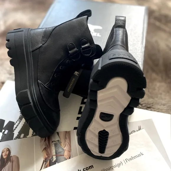 Free People x Sorel Caribou X Lace Up Boots