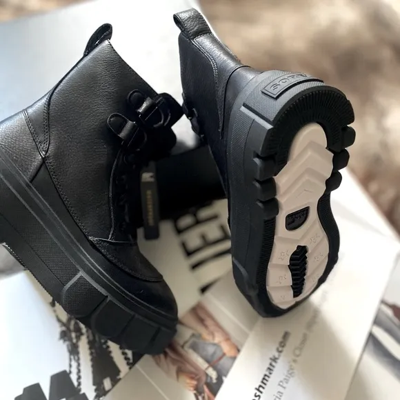Free People x Sorel Caribou X Lace Up Boots