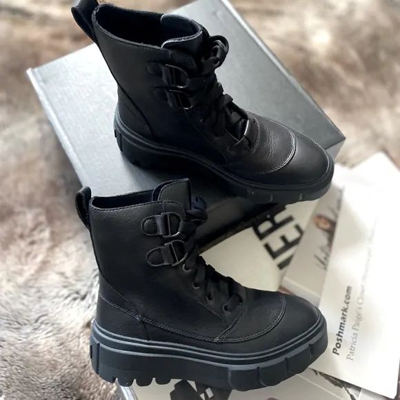 Free People x Sorel Caribou X Lace Up Boots