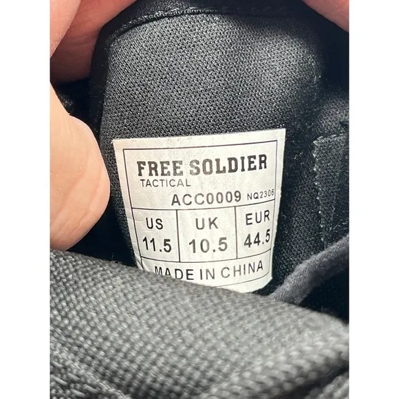 Free Soldier Codura Fabric Tactical Boots Mens 11.5