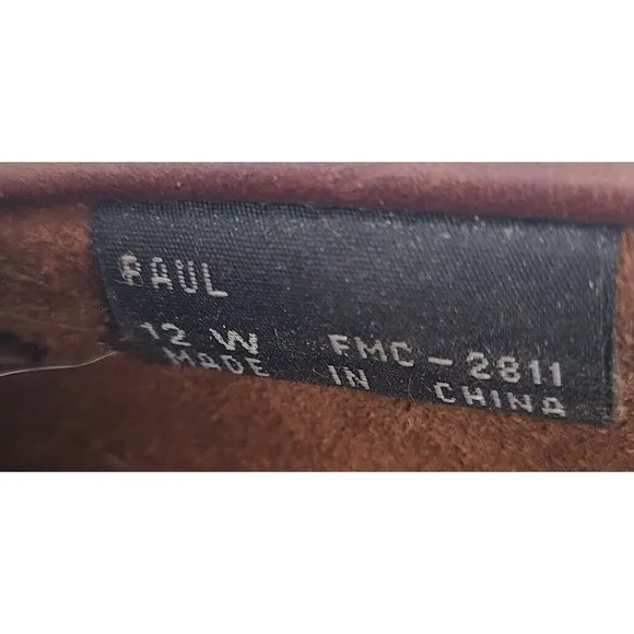 Freeman DDF Shoes Men’s Size 12W Paul‎  Kiltie Tassles Loafer Two Tone  Brown