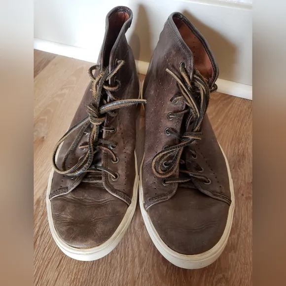 Frye Brett High Top Sneakers In Slate Mens Shoes Size 11